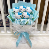 Sanrio Hello Kitty Kuromi My Melody Plush Bouquet - 35cm