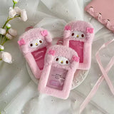 Sanrio My Sweet Piano Pink Plush Card Pass Holder