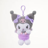 Sanrio Kawaii Plush Keychains Hello Kitty Melody Kuromi Cinnamoroll Pochacco