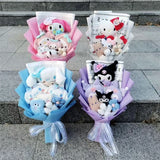 Sanrio Hello Kitty Kuromi Cinnamoroll Plush Bouquet