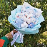 Sanrio My Melody Hello Kitty Kuromi Cinnamoroll PomPomPurin Plush Bouquet