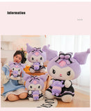 Kawaii Sanrio Purple Kuromi Cute Little Devil Plush Toy - LoveJojo