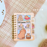 Capybara Kawaii Stationery Ringbound Notebook