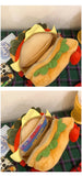 Kawaii Sanrio Hello Kitty Shoulder Burger Crossbody Bag