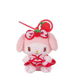 Sanrio Kawaii Plush Keychains Hello Kitty Melody Kuromi Cinnamoroll Pochacco