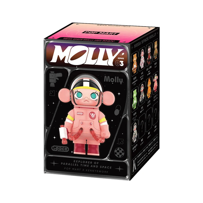Genuine Pop Mart Mega Space Molly 100% Series 3 Blind Box Figures