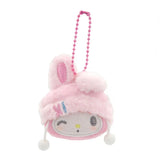 Sanrio My Melody Plush Keychain Hair Clip 2-in-1 Pendant