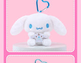 Sanrio Hello Kitty Kuromi Melody Pochacco Cinnamoroll Plush Pendant Keychain