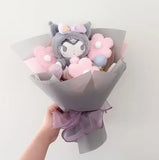 Sanrio Plush Bouquet My Melody Kuromi Cinnamoroll Hello Kitty - LoveJojo