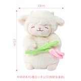 Lucky Boy Sunday Sleeping Sheep Lamb Plush (27cm)