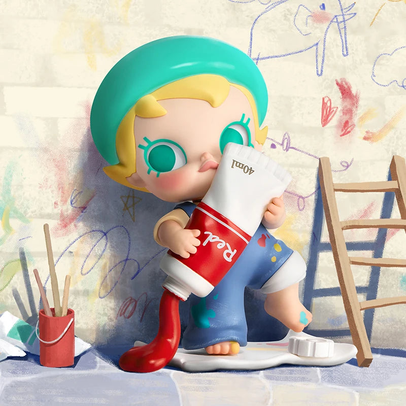 Genuine Pop Mart Baby Molly My Huggable Discovery Series Figures