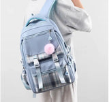Capybara Backpack Laptop Large Capacity School Rucksack