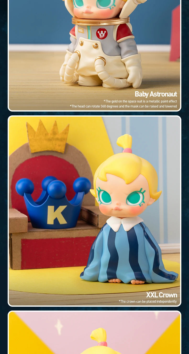 Genuine Pop Mart Baby Molly When I was Three! Series Blind Box