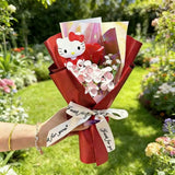 Sanrio Rose Hydrangea Hello Kitty Plush Bouquet