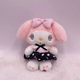 My Melody Maid Pink Lace Skirt Stuffed Plush Keychain My Sweet Piano
