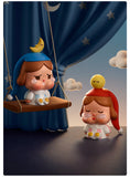 POP MART CRYBABY CRYING TO THE MOON SITTING SERIES FIGURES Mystery Blind Box