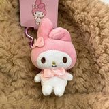 Sanrio Kawaii My Melody & My Sweet Piano Plush Keyring