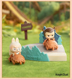 GENUINE POP MART LABUBU THE MONSTERS Playing Games Series Scene Sets Mystery Blind Box Figure