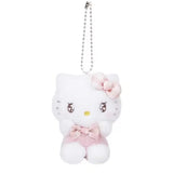 Sanrio Kawaii Plush Keychains Hello Kitty Melody Kuromi Cinnamoroll Pochacco