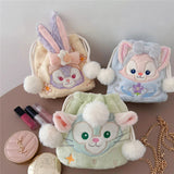 Disney StellaLou Drawstring Bag LinaBell Gelatoni Plush Cosmetic Bag