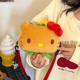 Kawaii Sanrio Hello Kitty Shoulder Burger Crossbody Bag