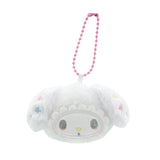 Sanrio My Melody Plush Keychain Hair Clip 2-in-1 Pendant