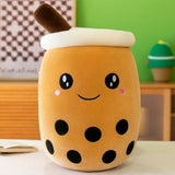Cute Bubble Tea Plush Toy Stuffed Milk Tea Soft Boba Fruit Tea Cup Plushie