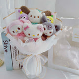 Sanrio Plush Bouquet My Melody Kuromi Cinnamoroll Hello Kitty - LoveJojo