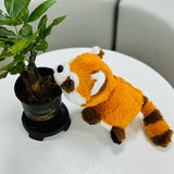 Double-Sided Panda Raccoon Plush Toy Red Panda - LoveJojo