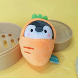 Penguin Ebi Fried Shrimp Prawn Plush Keychain 10cm