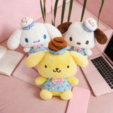 Sanrio My Melody PomPomPurin Kuromi Cinnamoroll Pochacco Plush Toy (21cm)