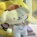 Sanrio PomPomPurin Best Friends Overalls Series Plush Toy (25cm)