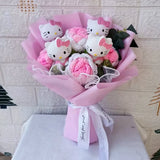 Sanrio Hello Kitty Plush Bouquet Flowers - LoveJojo