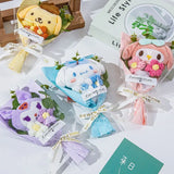 Sanrio Kuromi Cinnamoroll PomPomPurin My Melody Handmade Plush Bouquet