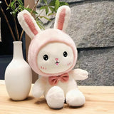 White Rabbit Plush Dinosaur Bear Capybara Panda