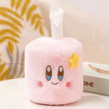 Star Kirby Plush Tissue Box Storage Pink Holder Case Home Decoration