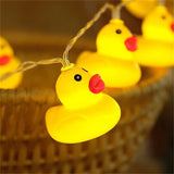 Mini Yellow Duck LED String Fairy Lights - LoveJojo