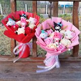 Sanrio My Melody Hello Kitty Plush Flower Bouquet