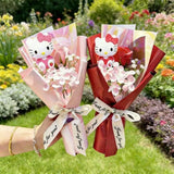 Sanrio Rose Hydrangea Hello Kitty Plush Bouquet