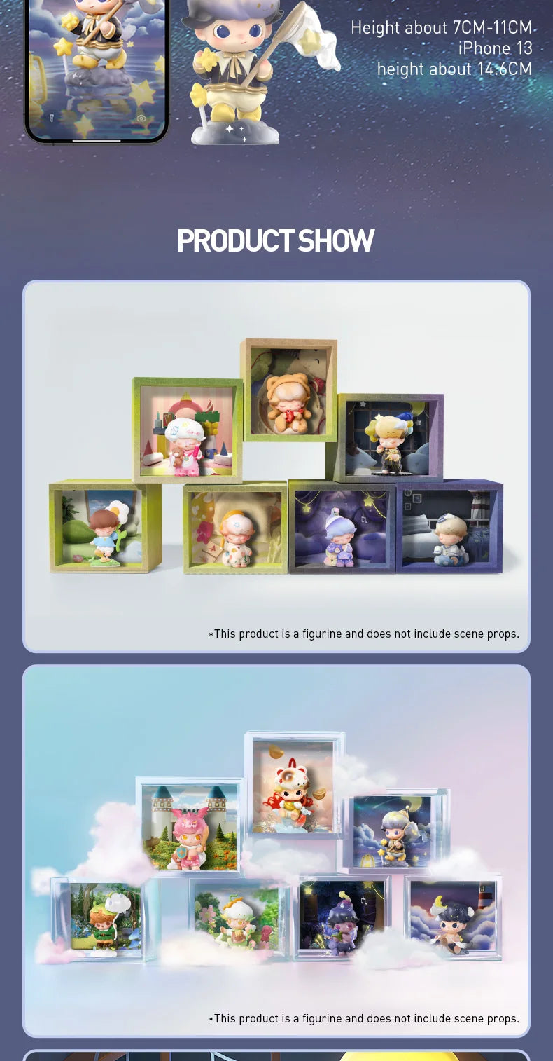 Genuine Pop Mart Dimoo Weaving Wonders Series Blind Box Figures