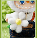 Genuine POP MART THE MONSTERS FALL IN WILD Series Vinyl Doll Pendant