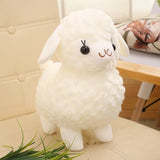 White Alpaca Sheep Llama Stuffed Plush Toy 35cm