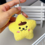 Sanrio Star Plush Kawaii Keychain Set