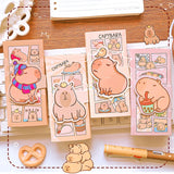 Capybara Stationery Mini Portable Notebook