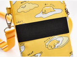 Sanrio New Gudetama Mobile Messenger Bag Lazy Egg Mini Small Bag Coin Purse