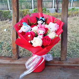 Sanrio My Melody Hello Kitty Plush Flower Bouquet