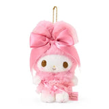 Sanrio Kawaii My Melody 50th Anniversary Bow Plush Pendant (10cm)