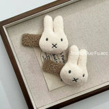 Miffy Plush Hairclip Set