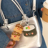 Japanese Cute Food Plush Pendant Sushi Keychain