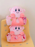 Kirby Flannel Plush Blanket Throw Pink - LoveJojo